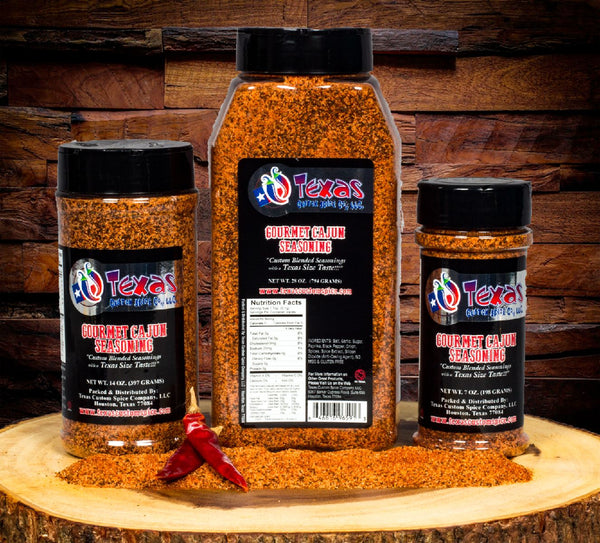 Low Salt Cajun Seasoning – Texas Custom Spice Company, LLC